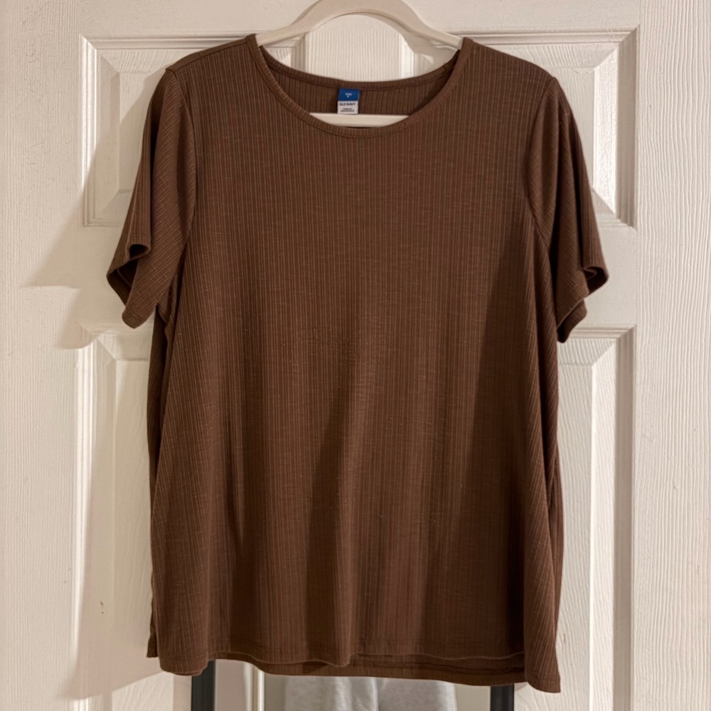 Old Navy Brown Short Sleeve Tee
